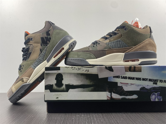 Air Jordan 3 Retro Patchwork Camo - DO1830-200