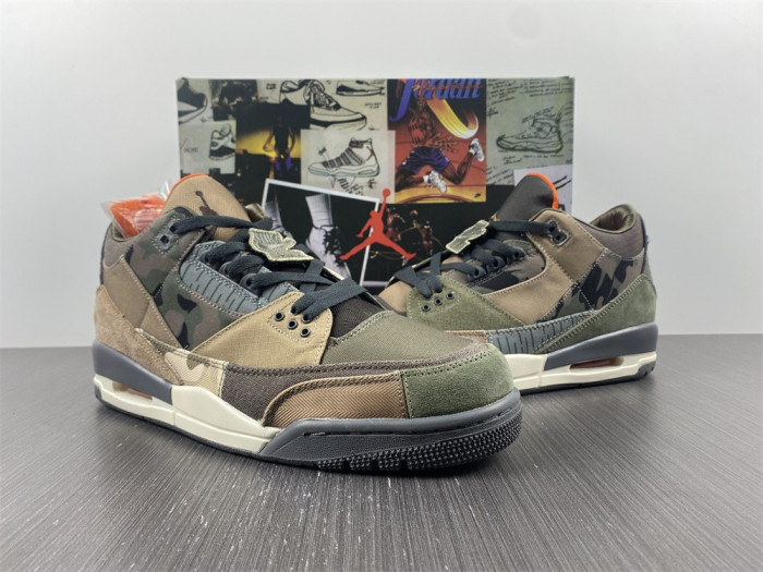 Air Jordan 3 Retro Patchwork Camo - DO1830-200