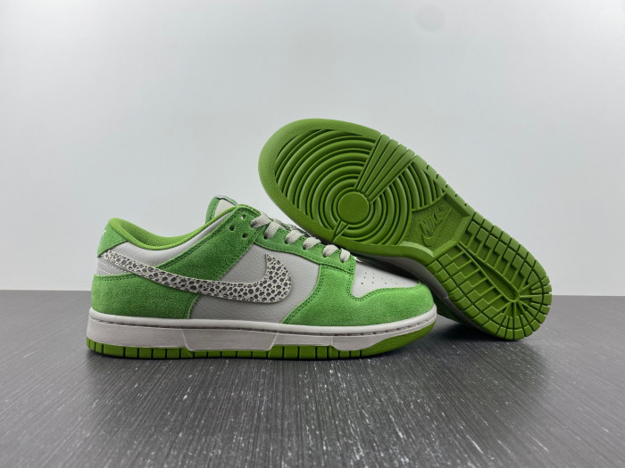 Nike Dunk Low Safari Sw0sh Chlorophyll DR0156-300