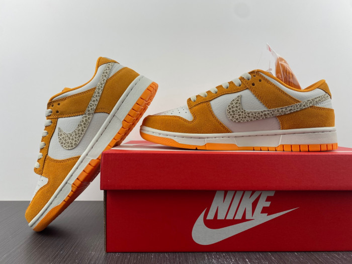 Nike Dunk Low Safari Sw0sh Kumquat DR0156-800
