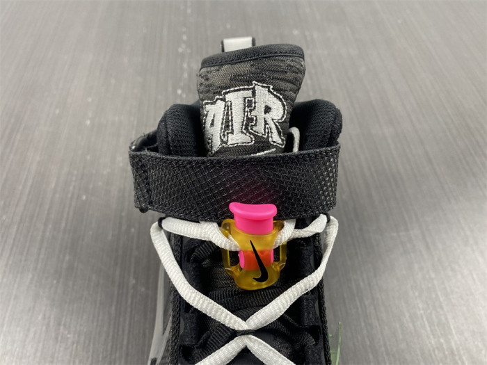 Nike Air Force 1 Mid Off-White Black DO6290-001