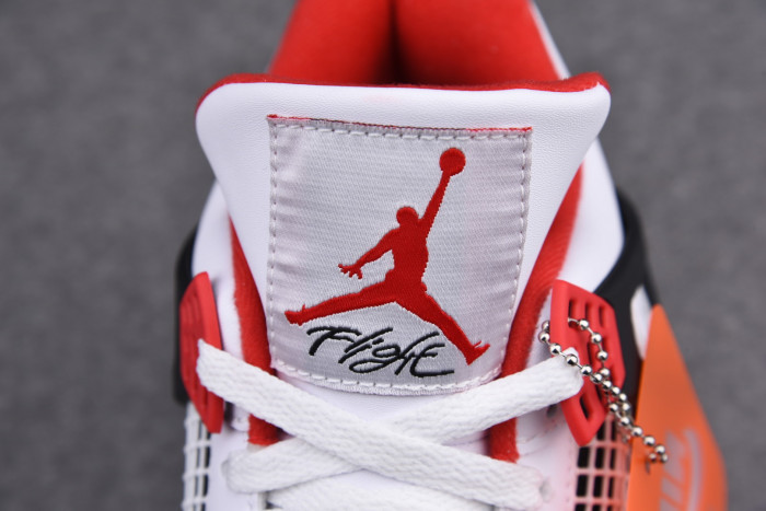 JORDAN 4 RETRO FIRE RED (2020) - DC7770-160