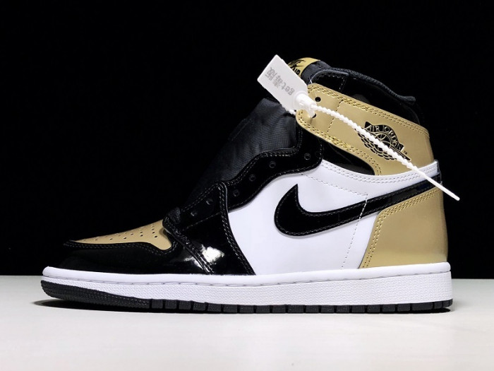 Air Jordan 1 Retro High Glod Toe 861428-007