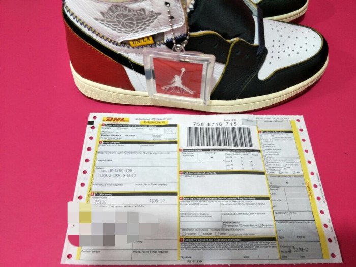 Union x Air Jordan 1 Retro High OG BV1300-106