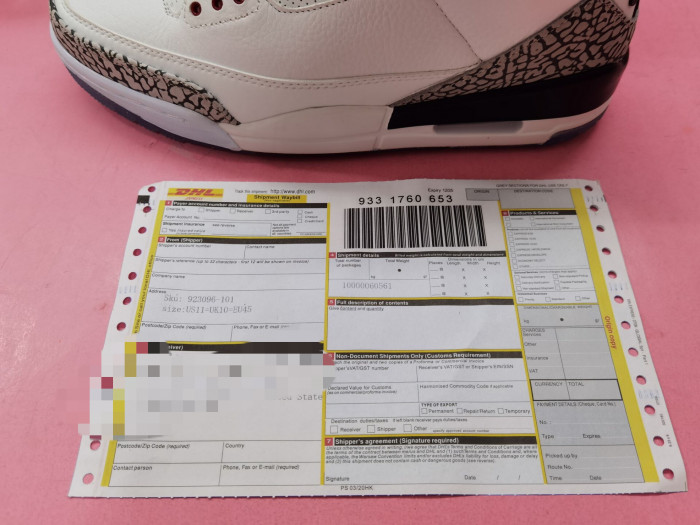 AIR JORDAN 3 RETRO NRG "FREE THROW LINE" white mens 923096-101