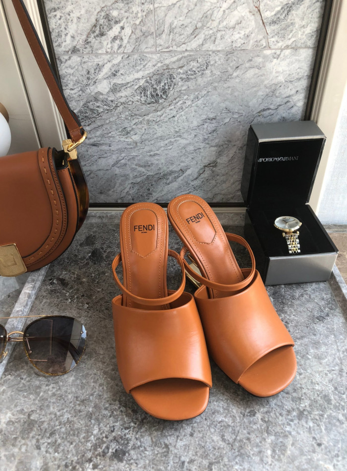 F**di high-heeled sandals