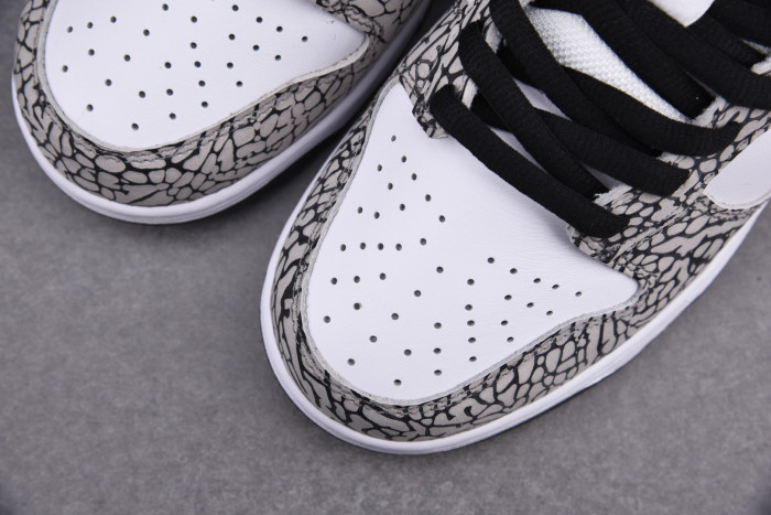 NIKE DUNK SB LOW WHITE CEMENT - 304292-001