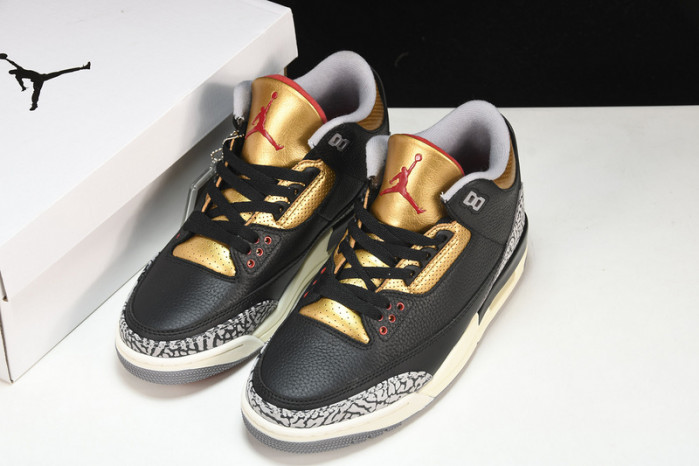 Air Jordan 3 WMNS Black Gold CK9246-067