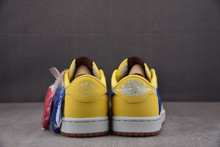 TRAVIS SCOTT AIR JORDAN 1 LOW OG CANARY DZ4137-700