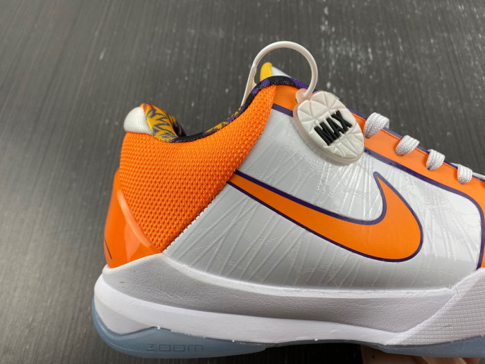 NIKE KOBE 5 PROTRO WHITE ORANGE CD4991-106