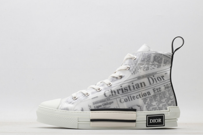 DIO* B23 OBLIQUE HIGH-TOP SNEAKER