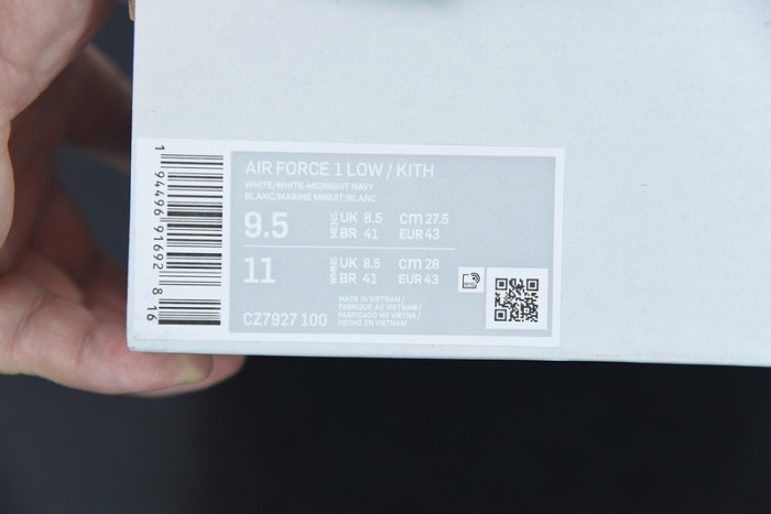 Nike Air Force 1 Low Kith Paris - CZ7927-100