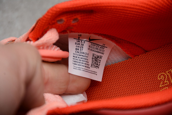 Nike Dunk Low NH  "Orange-Crimson" - DO6723-800