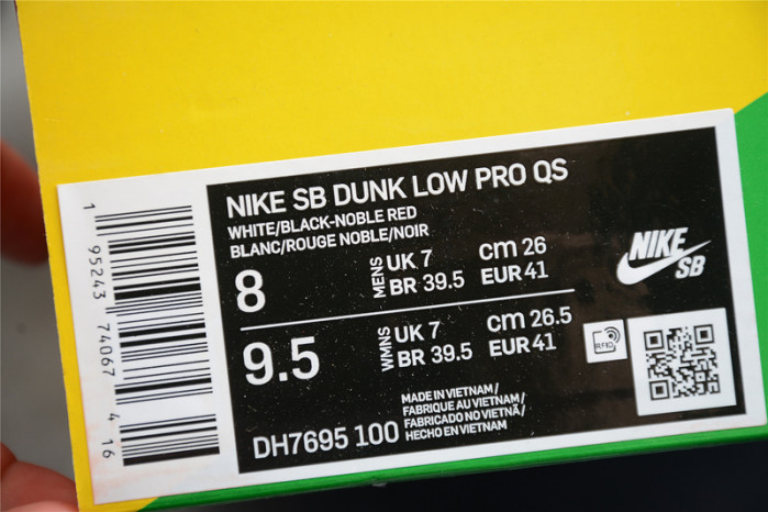 Parra Nike SB Dunk Low 2021 DH7695-100