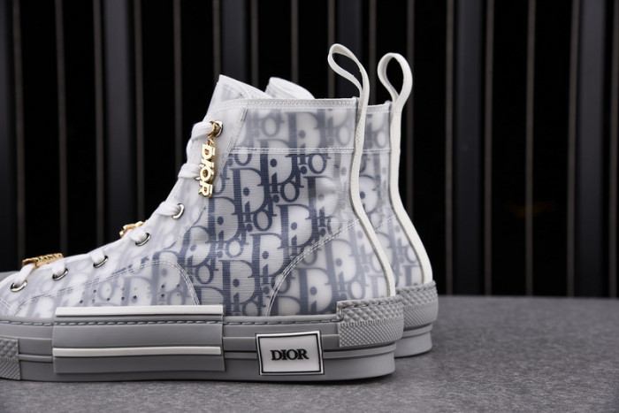 DIO* B23 OBLIQUE HIGH-TOP SNEAKER