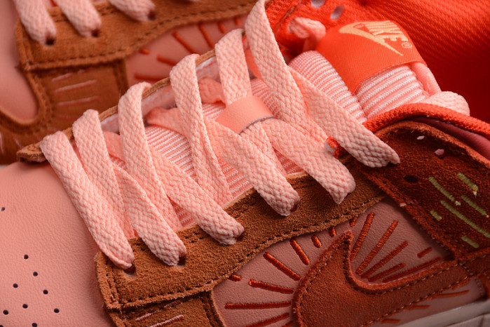 Nike Dunk Low NH  "Orange-Crimson" - DO6723-800