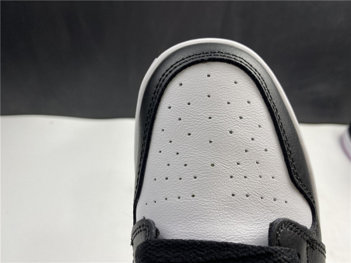 Air Jordan 1 Mid White Black Light Arctic Pink (GS) - 555112-103