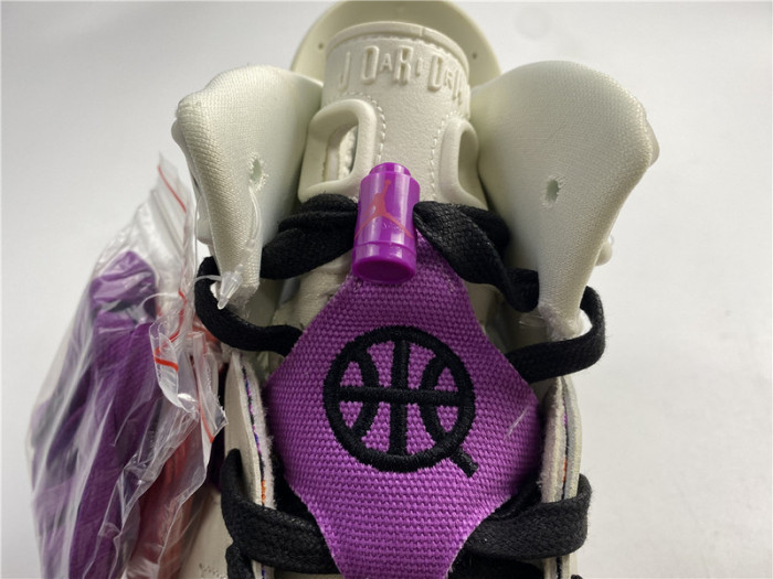 AIR JORDAN 6 RETRO QUAI54 SAIL BLACK CZ4152-101