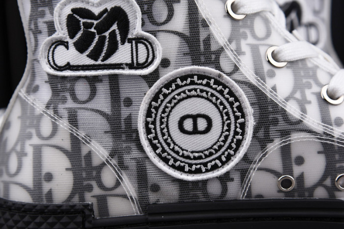 DIO* B23 OBLIQUE HIGH-TOP SNEAKER