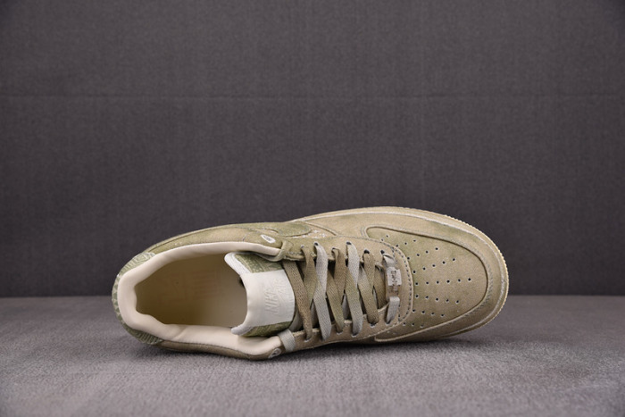 NIKE AIR FORCE 1 LOW NAI-KE OLIVE CANVAS DV4246-333