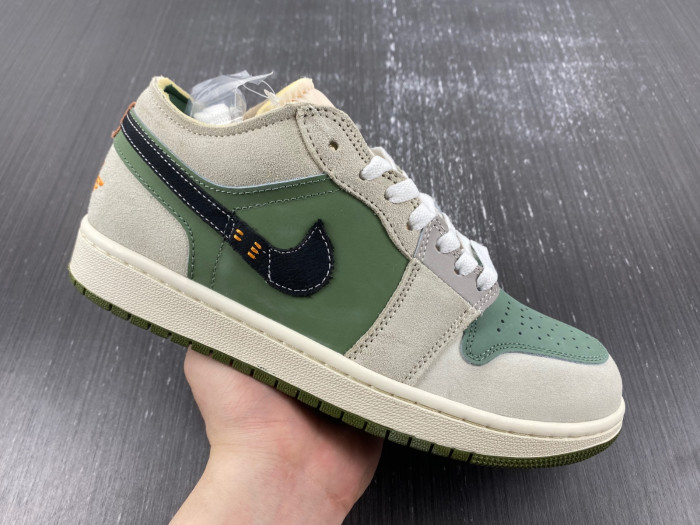 Air Jordan 1 Low Craft SE “Light Olive”  FD6819-300