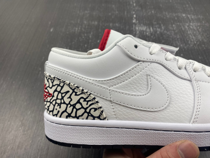 Air Jordan 1 Low Phat White Cement Grey 338145-162