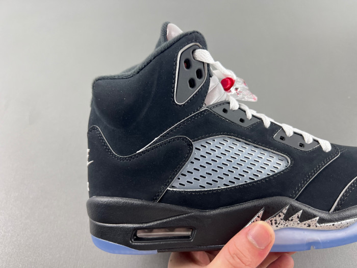 Air Jordan 5 Black Metallic Reimagined HF3975-001