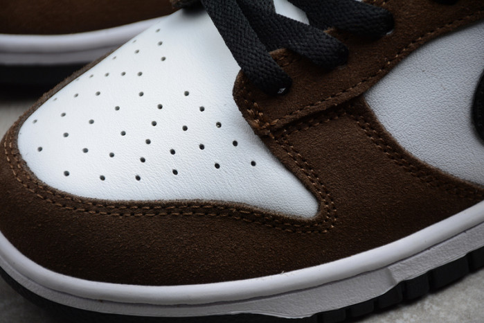 Nike SB Dunk Low White Black Trail End Brown - 304292-102