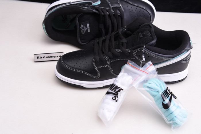 Nike SB Dunk Low Pro OG QS "Black D1am0nd" - BV1310 001
