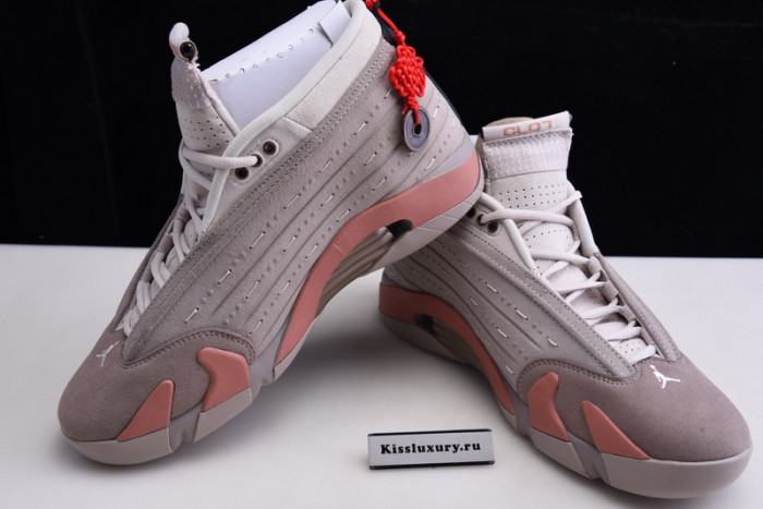 Clot Air Jordan 14 Low Sepia Stone DC9857-200