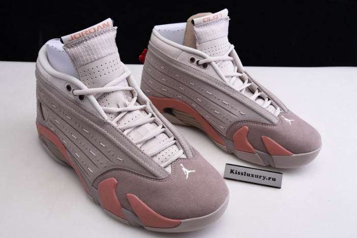 Clot Air Jordan 14 Low Sepia Stone DC9857-200