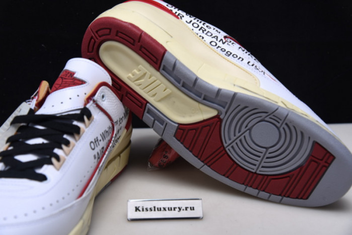 Air Jordan 2 Low White Red DJ4375-106