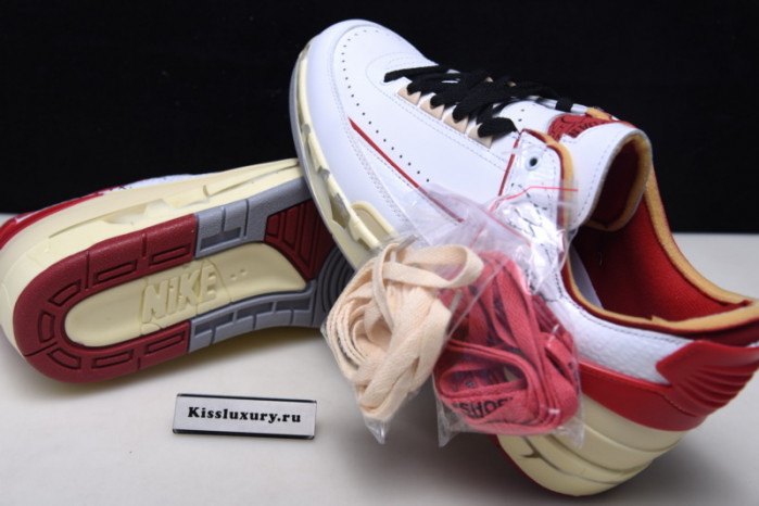 Air Jordan 2 Low White Red DJ4375-106