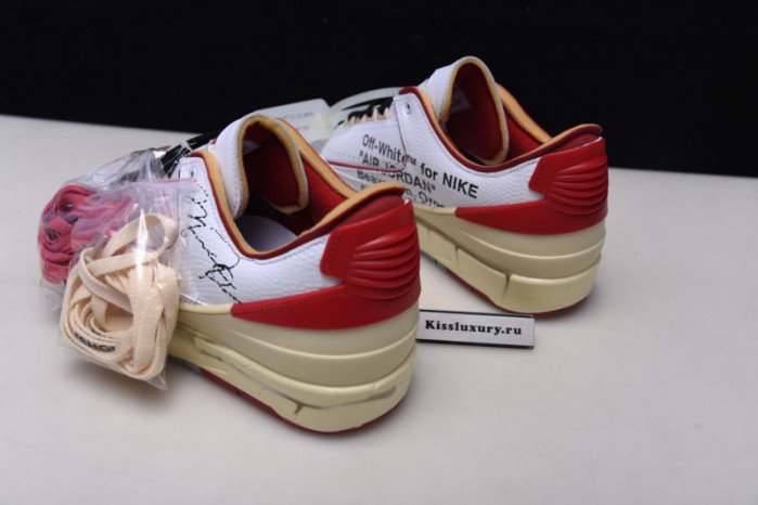 Air Jordan 2 Low White Red DJ4375-106