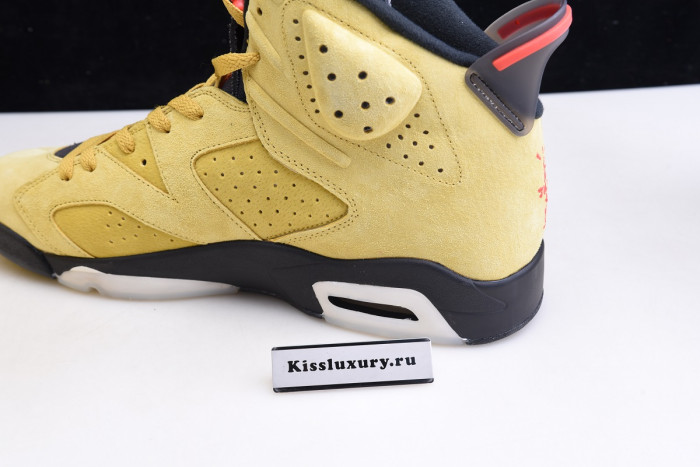 AIR JORDAN 6 YELLOW X TRAVIS SCOTT CN1084-300