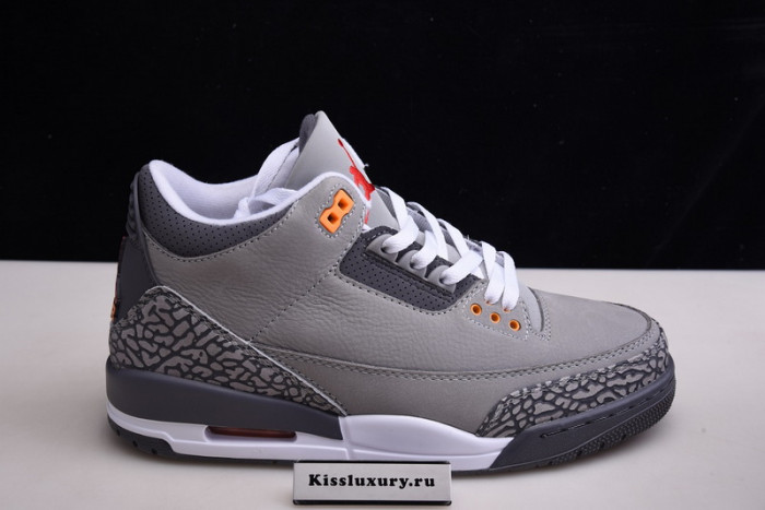 AIR JORDAN 3 RETRO ``COOL GRAY