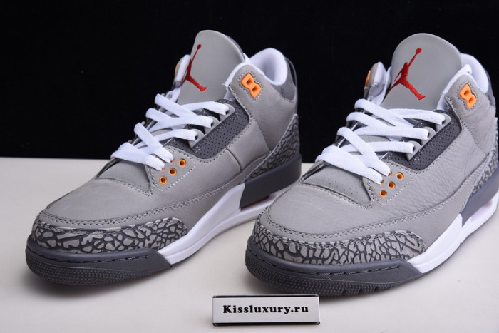 AIR JORDAN 3 RETRO ``COOL GRAY
