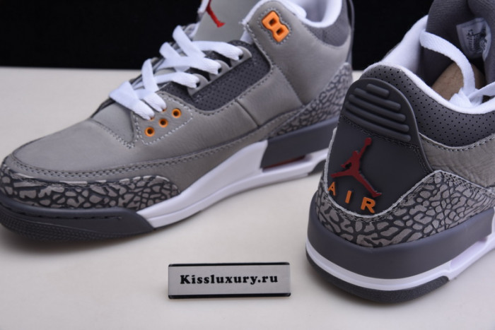 AIR JORDAN 3 RETRO ``COOL GRAY