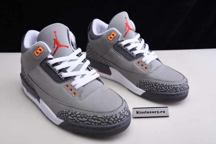 AIR JORDAN 3 RETRO ``COOL GRAY