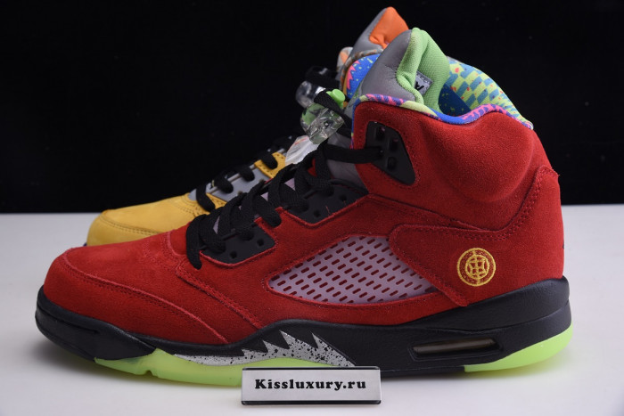 AIR JORDAN 5 SOLAR ORANGE WHAT THE CZ5725-700