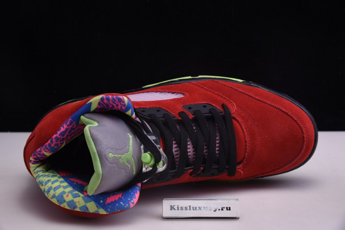 AIR JORDAN 5 SOLAR ORANGE WHAT THE CZ5725-700