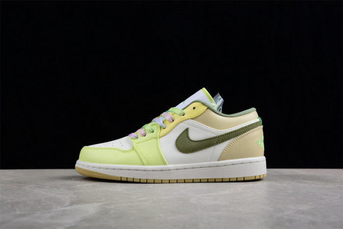 Jordan 1 Low Sail White Oil Green  - FD9906-131