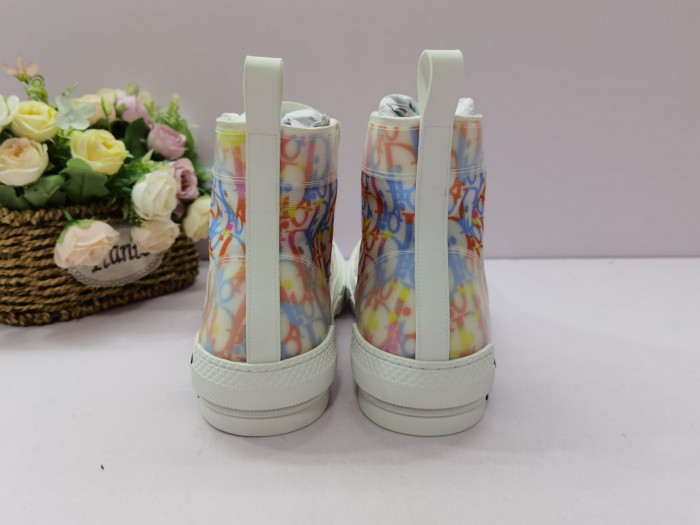 DIO* B23 OBLIQUE HIGH-TOP SNEAKER