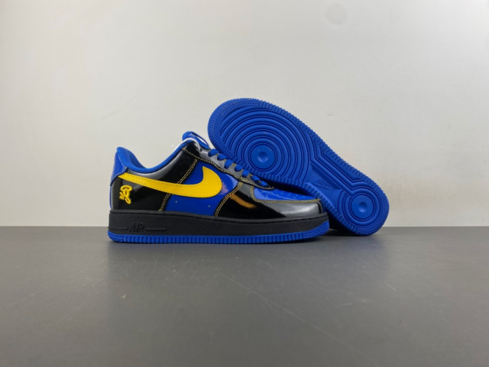 Nike Air Force 1 Low Syna Central Cee Black Optic Yellow IQ1402-010