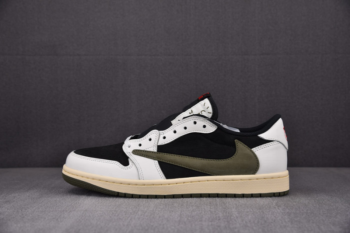 Travis Scott x Air Jordan 1 Low OG Olive DZ4137-106