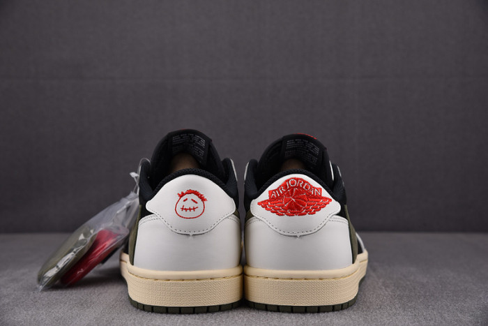 Travis Scott x Air Jordan 1 Low OG Olive DZ4137-106
