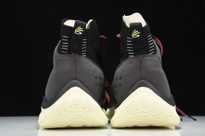 UNDER ARMOUR CURRY 4 FLOTRO GREY BLACK 3024861-001