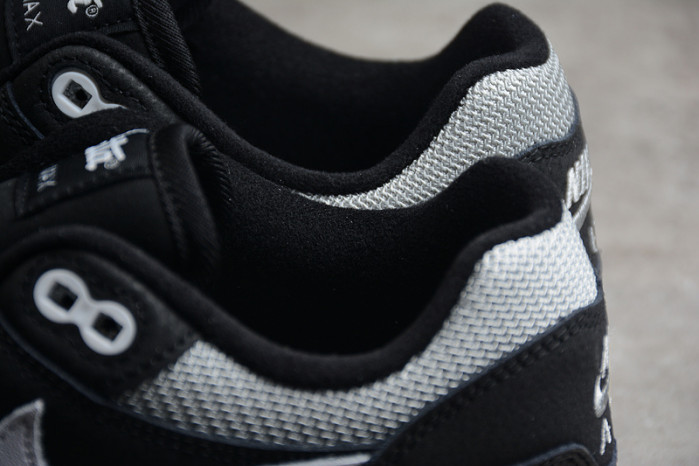 Patta Nike Air Max 1 Black Silver DQ0299-001