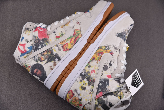 Svp*me x Nike SB Dunk High Rammellzee FD8779-100