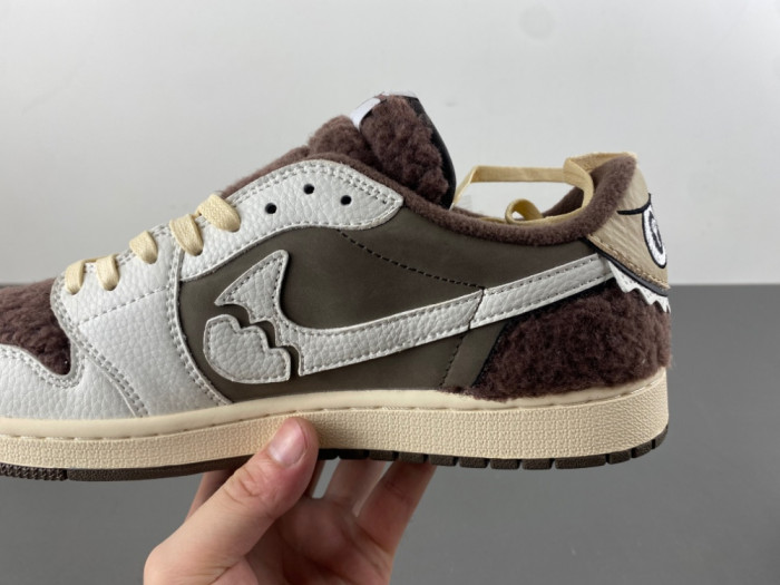 Labubu x Travis Scott x Air Jordan 1 Low DM7866-717